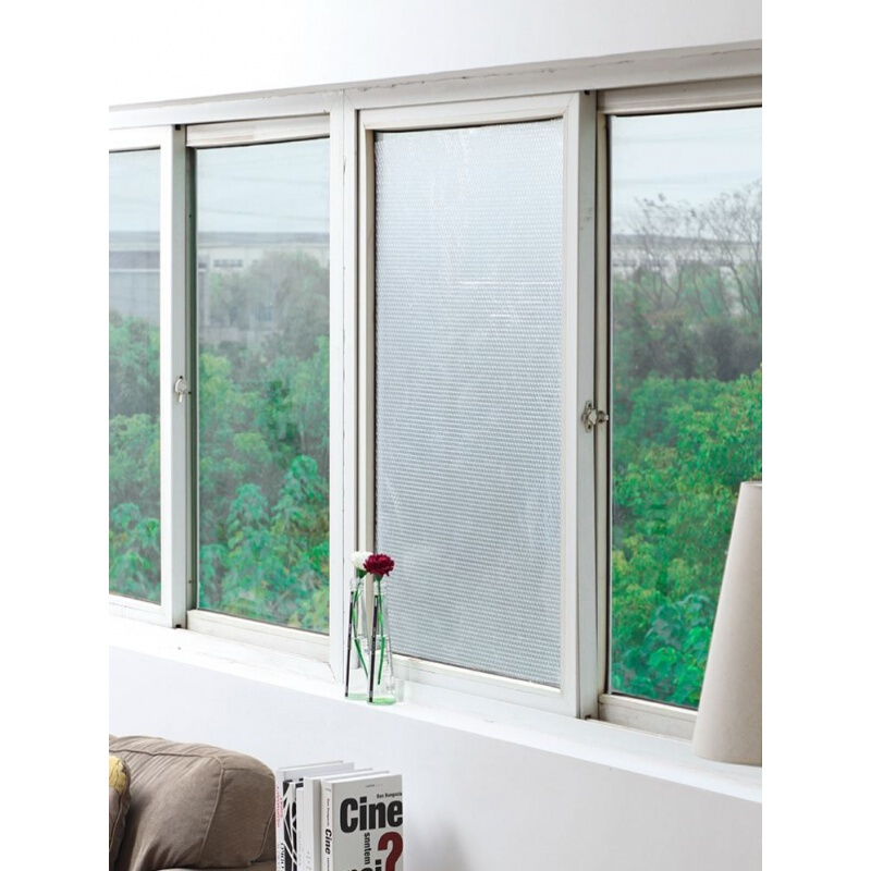 隔音膜玻璃窗户贴防噪音窗户保暖气泡膜防风浴室挡风保温膜 4毫米加厚