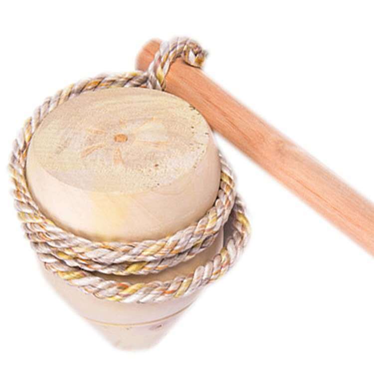 冰猴陀螺实木陀螺儿童木制鞭打陀螺传统民间玩具户外运动冰猴儿木头38