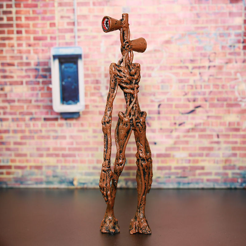 scp-173手办人偶摆件花生人模型原创公仔现货 6789景笛头带底座(袋装)