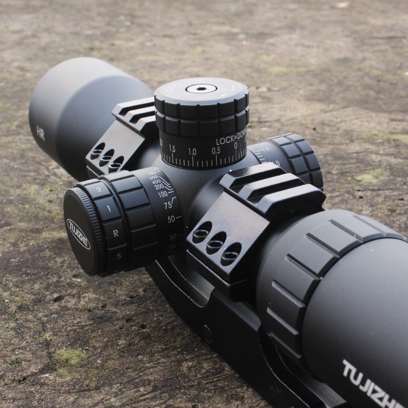 突击者拉伸锁定调节 薄壁广角速瞄光学镜 无视差抗震清晰度高 突击者3