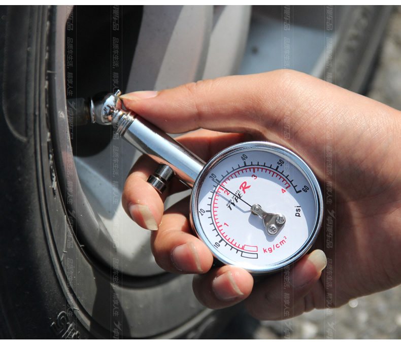 typer高精度汽车用胎压计轮胎气压表胎压表可放气胎压测压监测器原装