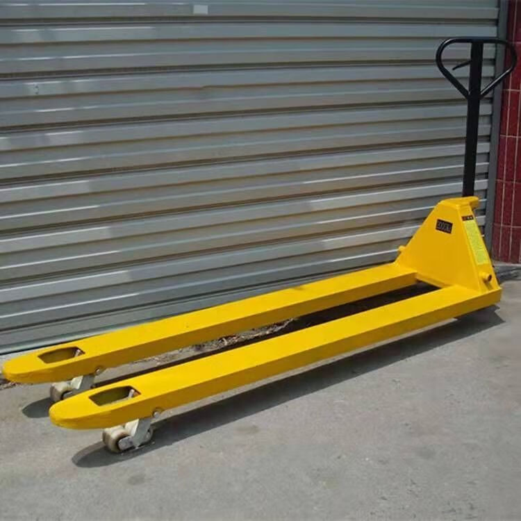 2/3/5吨手动液压加长搬运车叉车地牛托盘车1.5/1.6/1.8/2/2.