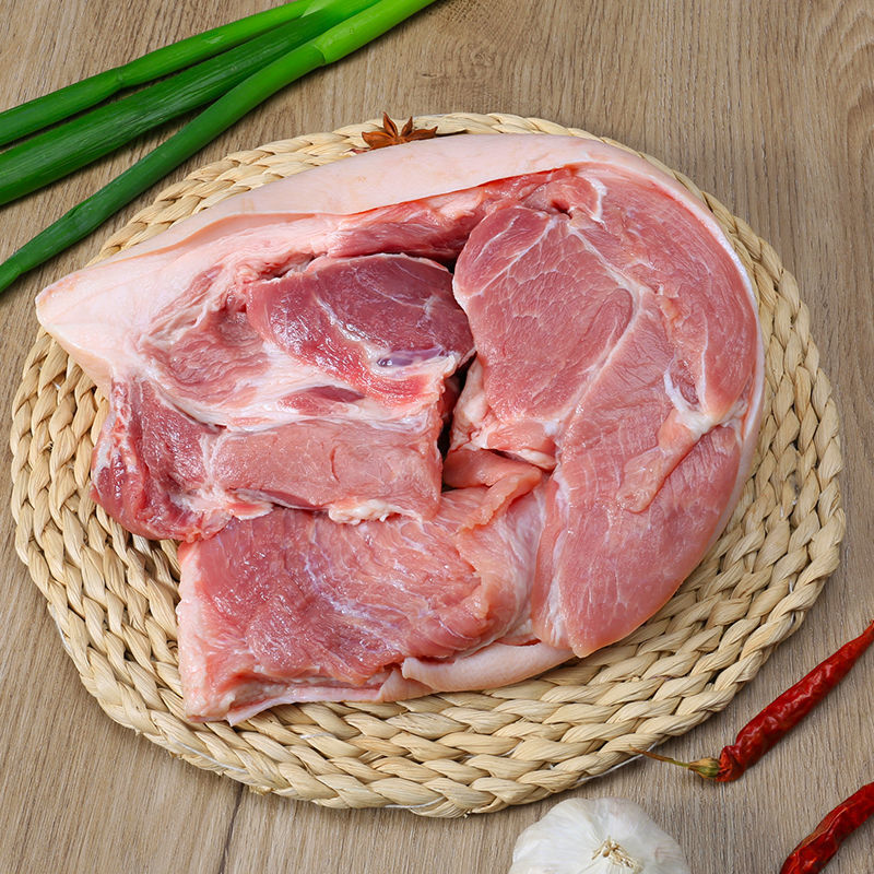 寶然新鮮生豬肉去骨後腿肉五花肉片生鮮肉裡脊肉紅燒肉食品 裡脊肉3斤