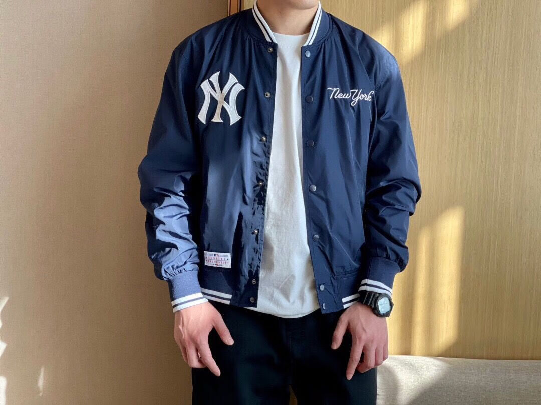 ny扬基队棒球服夹克外套男女情侣装2022夏季新款韩版开衫拉链春装