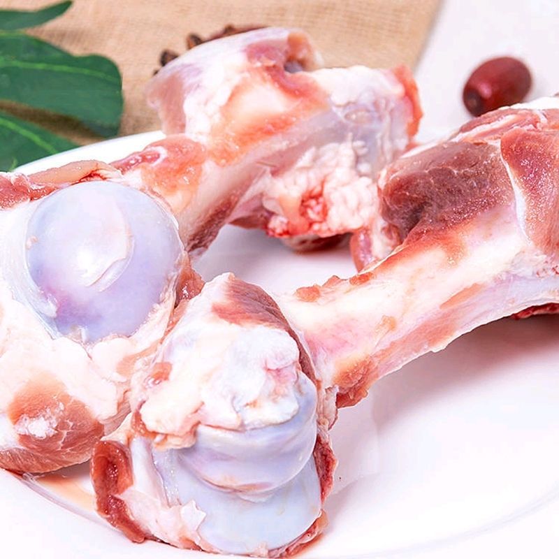 新鲜冷冻猪后腿骨猪筒骨高汤汤骨筒子骨冻猪骨煲汤食材20箱10月31日发