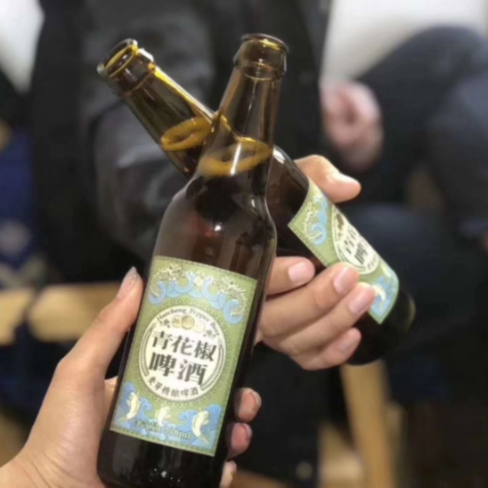 花椒啤酒韩城龙门秦晋里大红袍12度国产精酿陕西特产花椒啤酒12瓶红