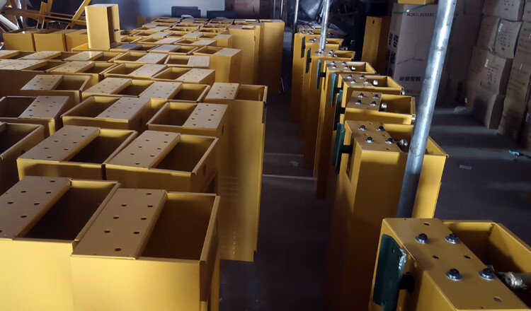 手动道闸机手摇无电道闸栅栏伸缩杆工厂工地进出口简易手压式闸机 手