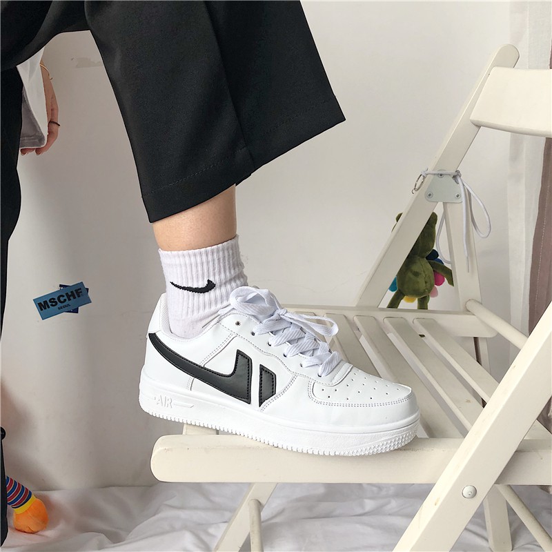 南衣库 韩版原宿ulzzang小白鞋女超火街拍百搭港风运动鞋学生bf板鞋潮