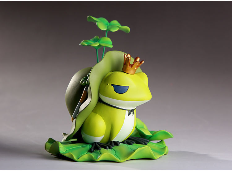 潮玩现货旅行青蛙儿青蛙王手办模型蛋糕烘培装饰车载机箱摆件潮玩现货