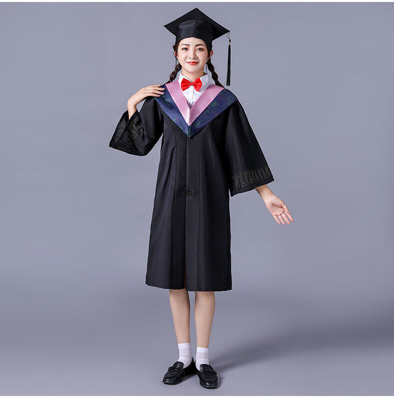 ounegd文科学士服学士帽学士学位服垂布毕业礼服硕博士导师装业典礼