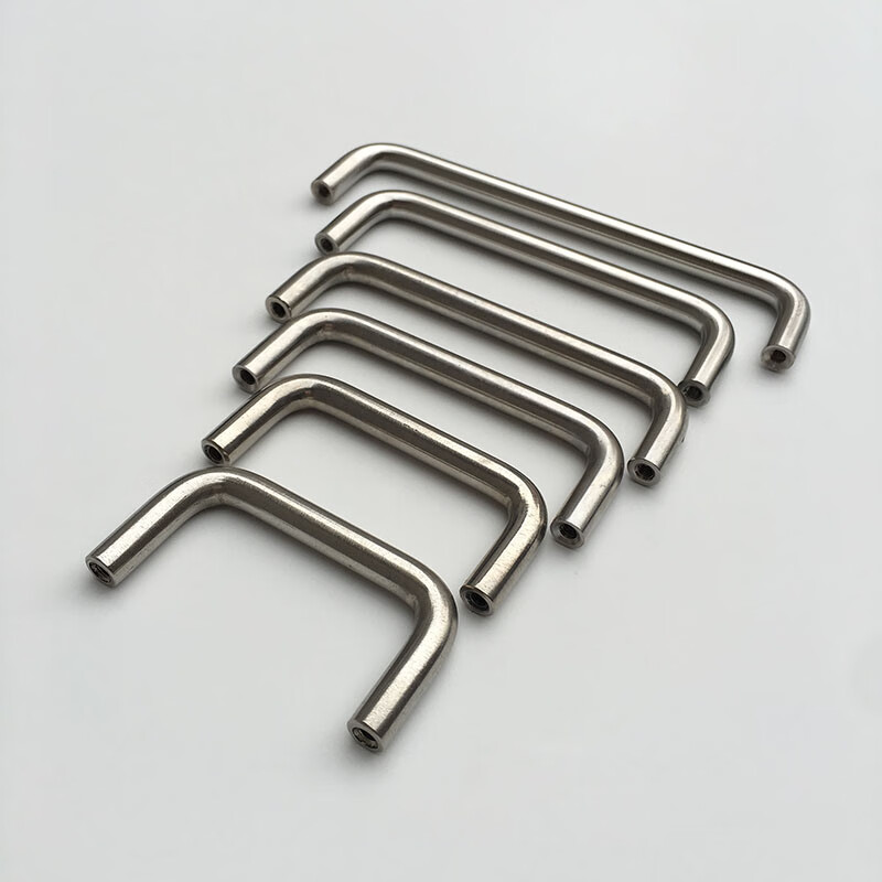 实拍ls511不锈钢u型拉手60,64,80,96,100,128拉手Φ8直径10 Φ10*128