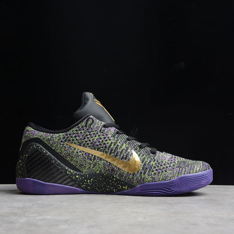 【官方旗舰店】kobe9黑曼巴科比9代纯原实战篮球鞋mvp纪念战靴编织