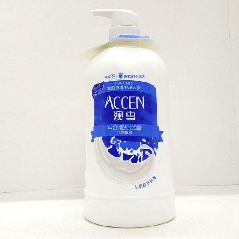 澳雪沐浴露900g家庭装香水沐浴露持久留香5款可选牛奶柠檬薄荷等沐浴