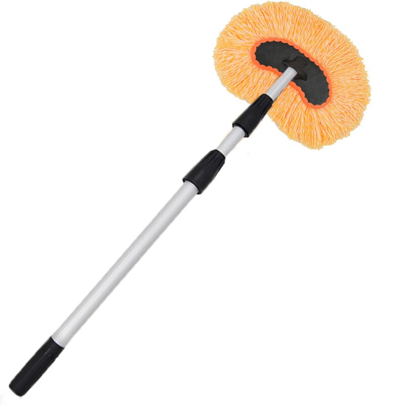 适用于大货车洗车油拖把加粗加厚汽车擦车除尘刷大货车洗车拖把 加长