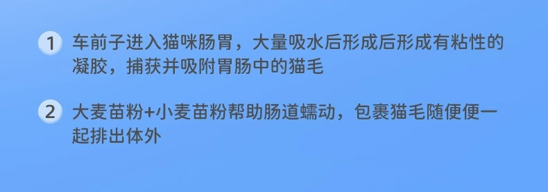 8，佈偶專用貓草片貓咪化毛球片幼貓腸胃化毛膏排毛吐毛球 【買2送2】共4瓶英短貓草化毛球片（囤貨钜惠）