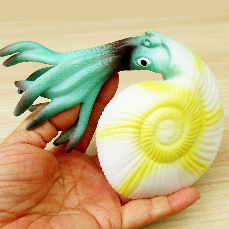 仿真软胶海洋动物模型大王乌贼河豚玩偶海星螃蟹儿童玩具宝宝教具