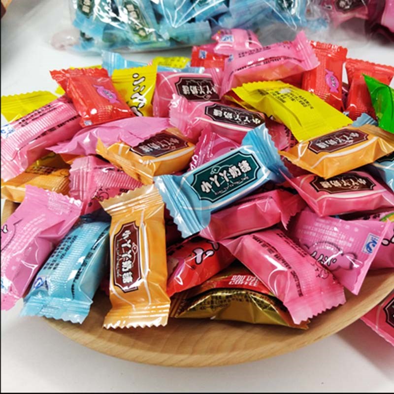 丫丫奶糖小吖吖袋装糖果喜糖混散装原味奶糖年货儿童糖果怀旧零食小