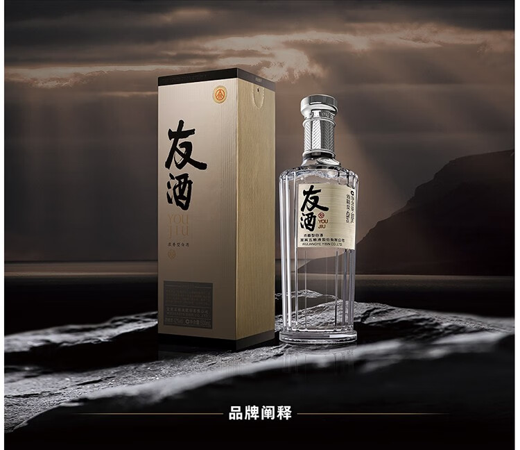 五粮液股份公司友酒友谊浓香型白酒42度500ml6瓶整箱装