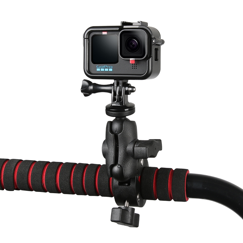 全景相机运动配件支架骑行滑雪游泳跳伞gopro可用散件转接小件万向头