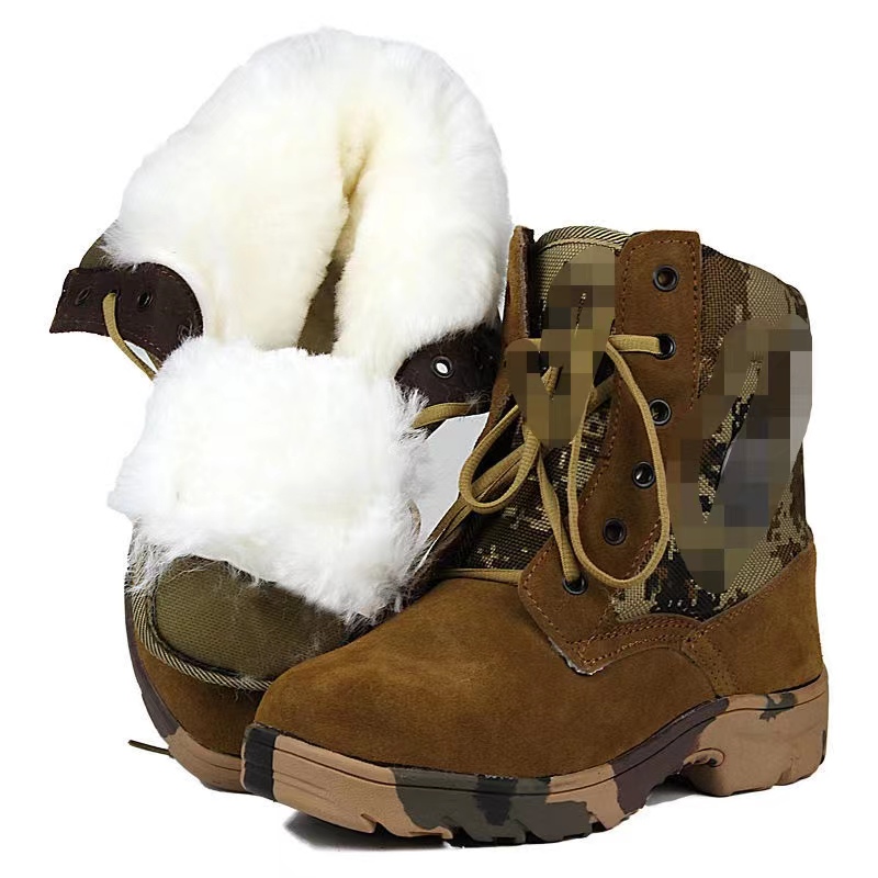 左哈雷 冷库防滑鞋 冷库专用鞋羊毛靴防滑保暖棉鞋冰棒厂冷藏室防寒