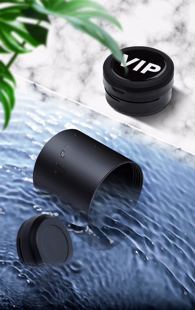 点缤车载烟灰缸汽车烟灰缸车内用烟灰盒汽车用品led灯带盖烟灰缸铝