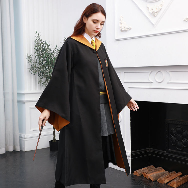 哈利波特魔法袍霍格沃茨校服斯莱特林披风cos服装披风 格兰芬多(魔