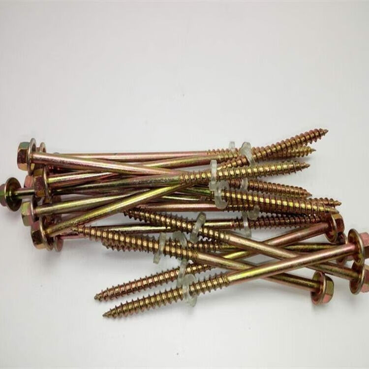 六角头木钻钻尾丝自攻螺丝燕尾螺丝彩钢瓦钻尾钉自攻自钻钻尾丝钉 此