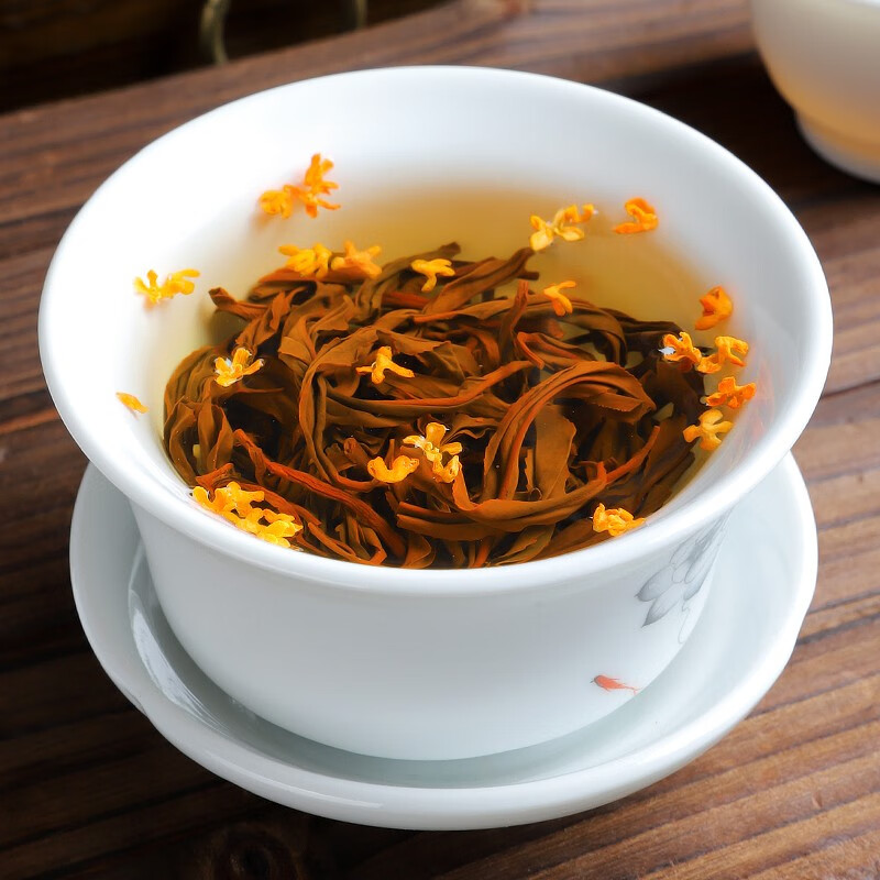 2022新茶桂花红茶丹桂 小种红茶武夷正山茶叶浓香型茶叶古法窖制浓香