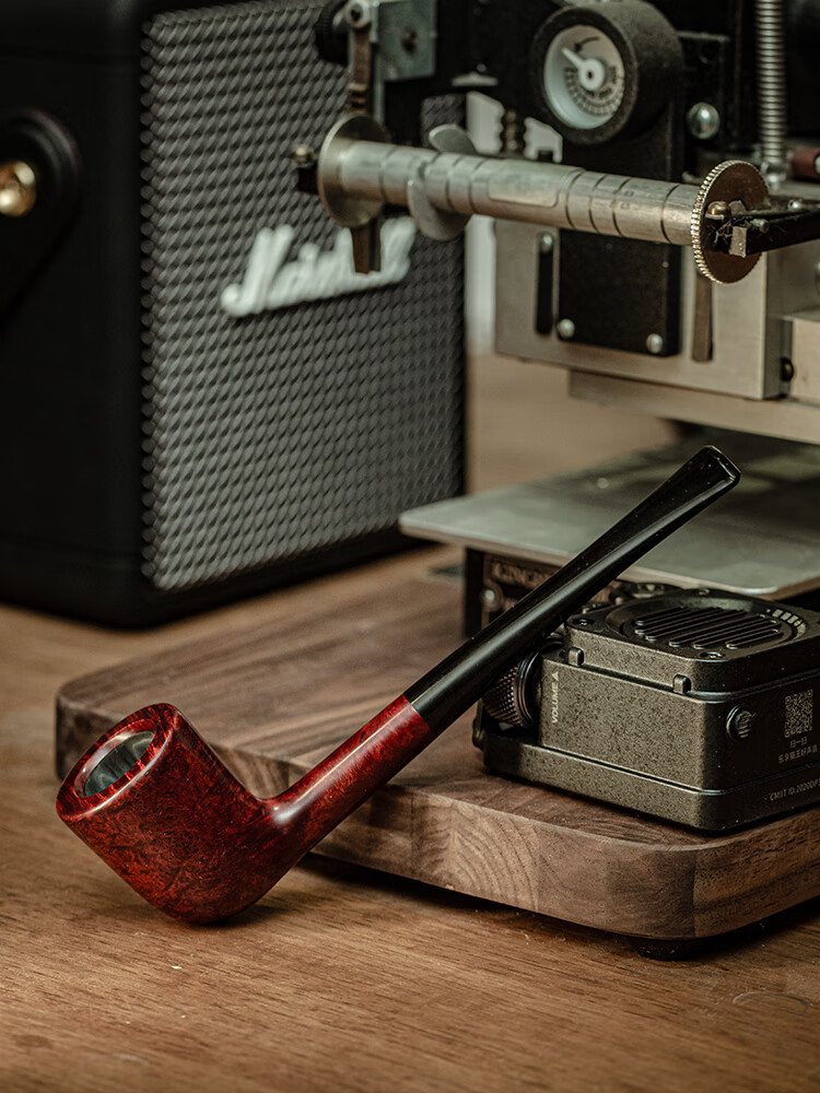 hans lee 大汉烟斗原创比例都柏林款手工直斗进口石楠木料中号绅士