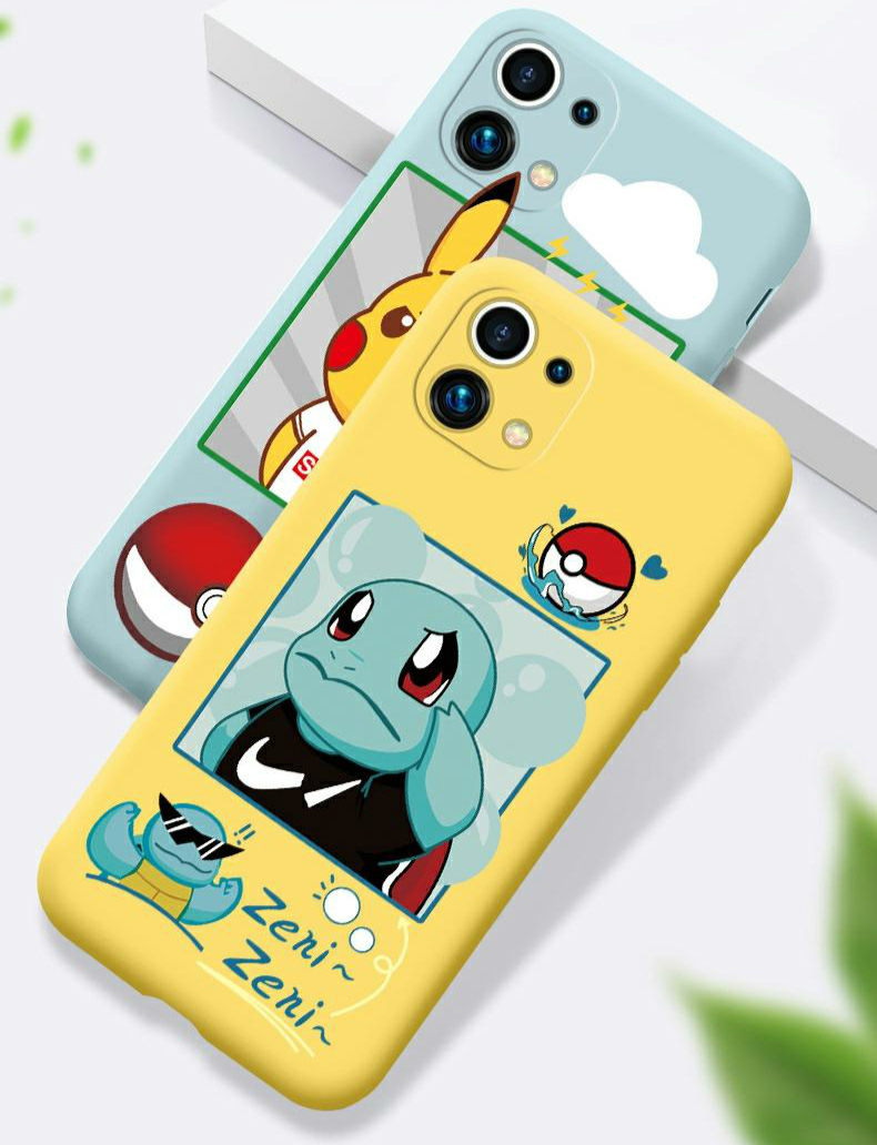 士冗 杰尼龟小米11手机壳液态硅胶米11pro保护套5g版全包防摔mi十一