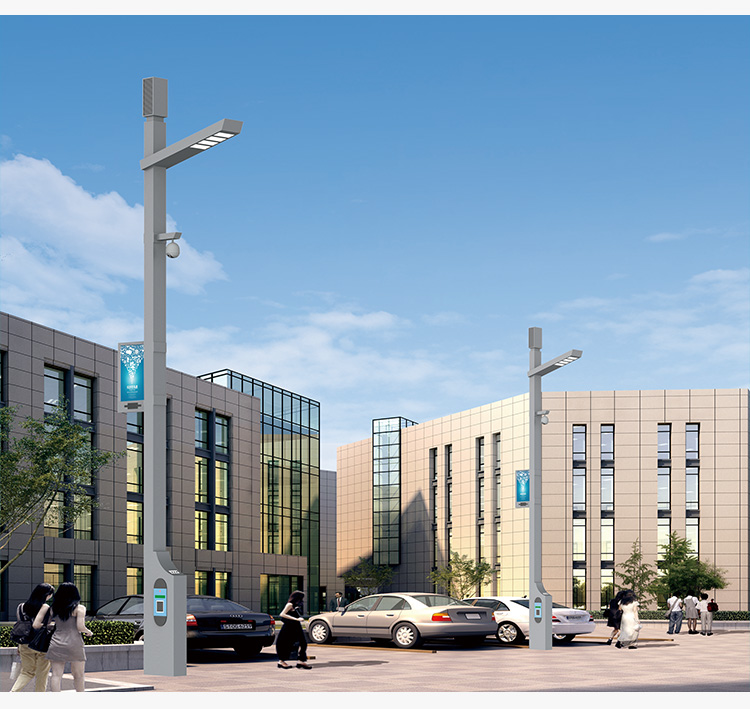 盛辉鑫 城市智慧路灯道路多功能5g智慧灯杆只能充电桩显示屏云平台高