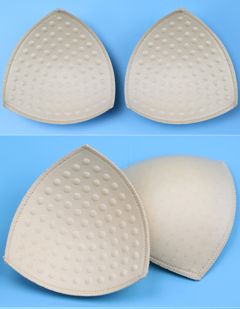 浪莎官方旗舰l店 透气泳衣海绵胸垫加厚比基尼文胸小胸聚拢上托按摩