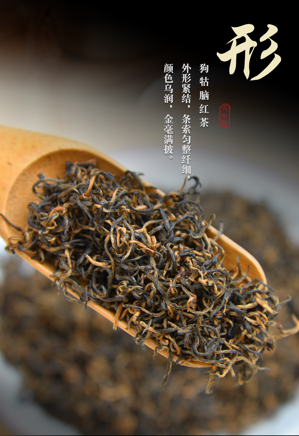 遂茗 江西茶叶狗牯脑茶红茶特级高山头采芽头明前茶原产地直销工夫茶