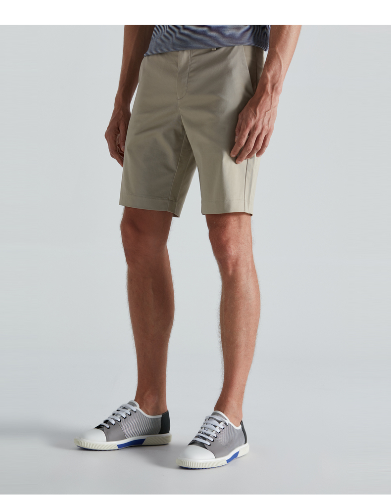 【奥莱新品】劲霸男装 休闲短裤男2021春夏新品男士商务休闲五分裤bz