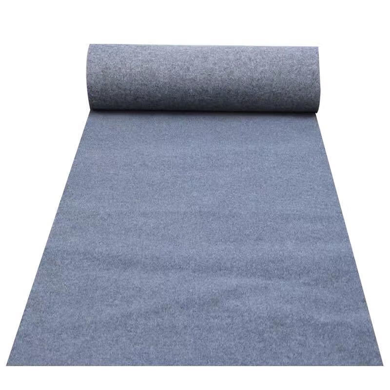 红地毯加厚加绒拉绒庆典会展舞台家用楼梯店铺长期用灰色绿色地毯喜庆