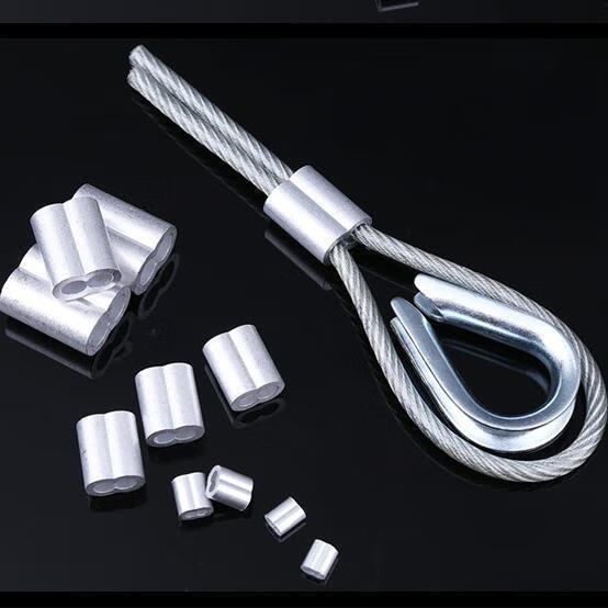 国标钢丝绳衬环 电力 三角环铁制 钢丝绳夸口镀锌三角鸡心环 m5 10只