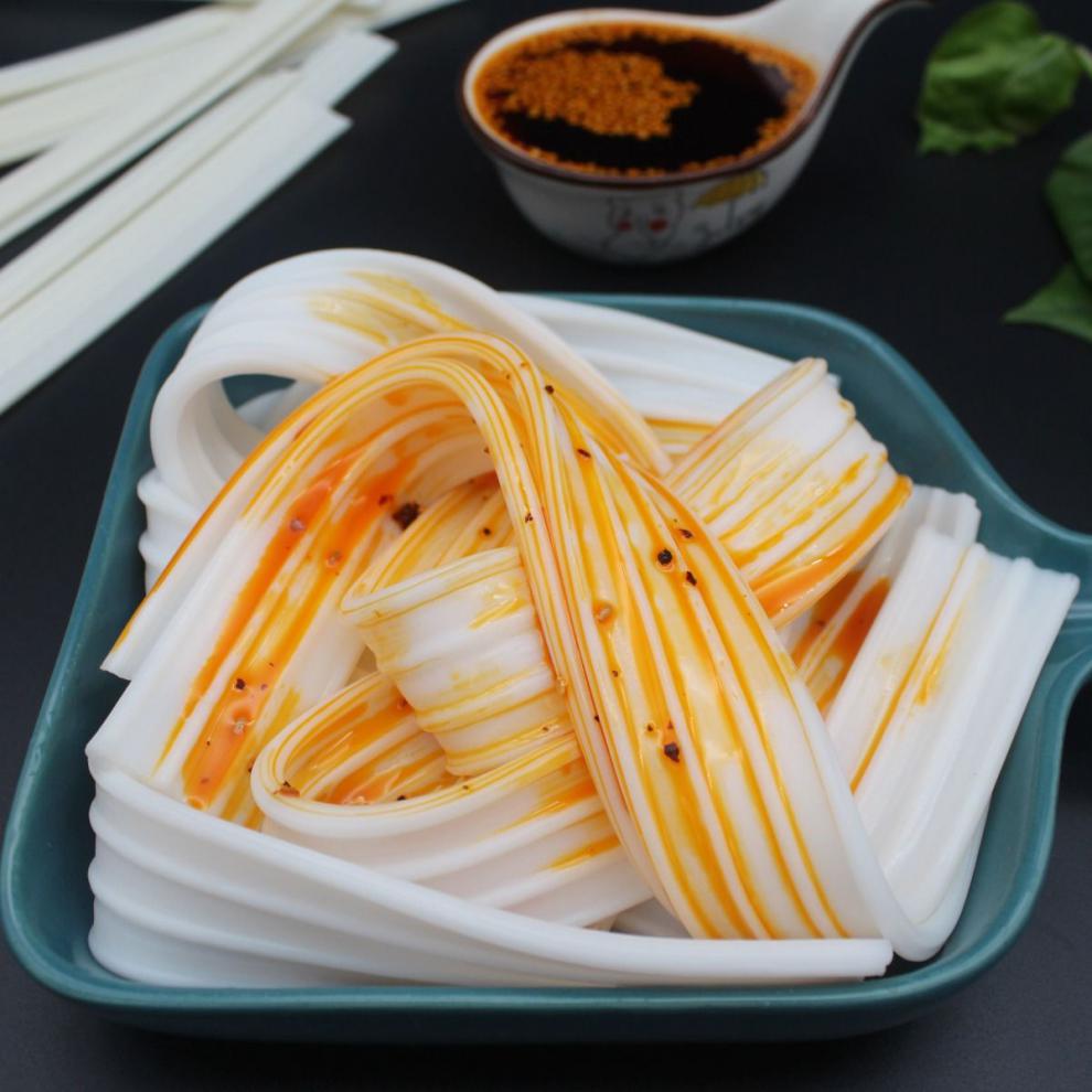 大宽芋头粉皮芋头粉条宽粉 凉拌菜锅麻辣烫卤菜干货1-5斤 细芋头粉