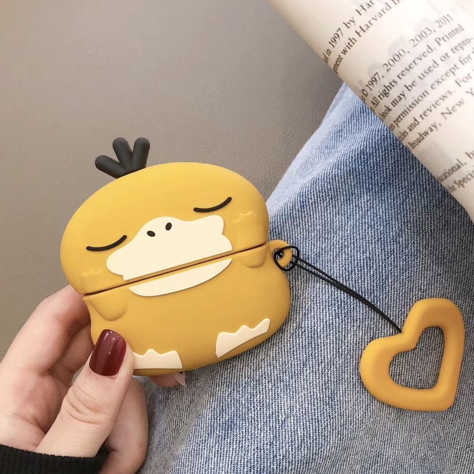 亿魅小米air2s卡通磨砂qcyt8硅胶保护套oppoencofree防摔软壳黄色表情