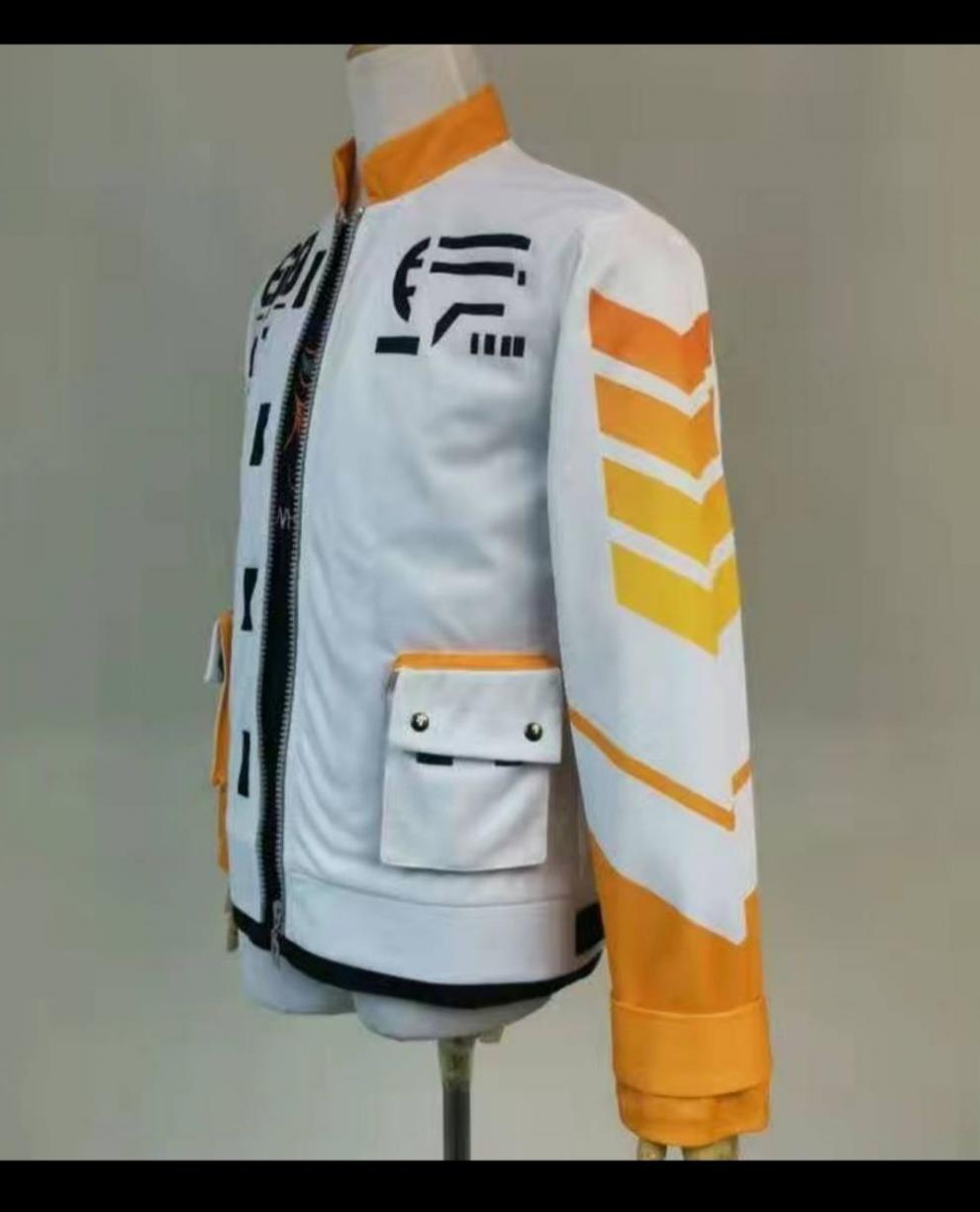 猎牧鹰和平精英 吃鸡 巡查员衣服 游戏夹克上衣套装 cosplay服装 女生