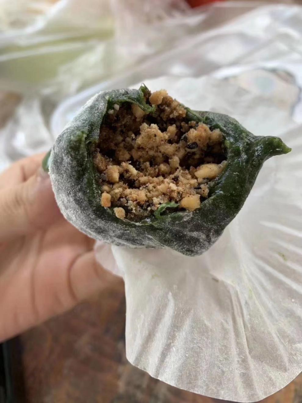 广东艾糍手工艾草糍粑艾糯米糍客家艾粄艾饼艾青团清明果收到即食混合