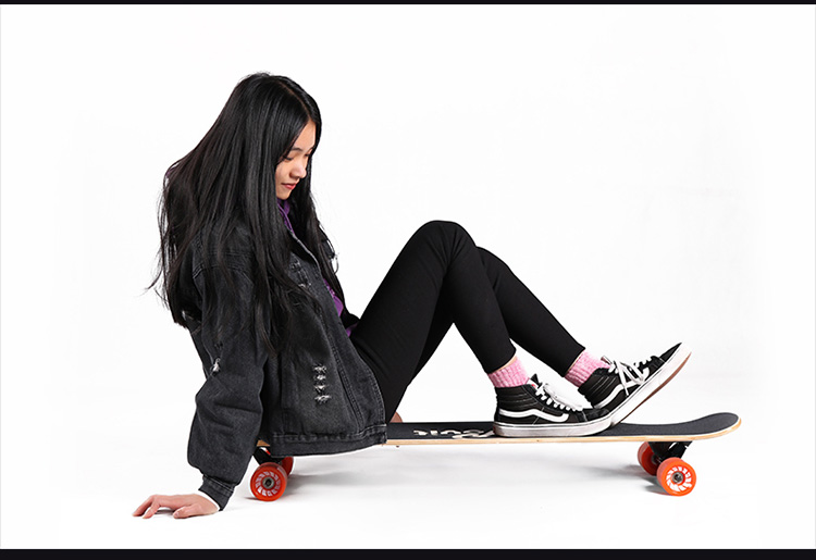普为特povit滑板长板成人青少年男女生舞板公路刷街降速四轮双翘板