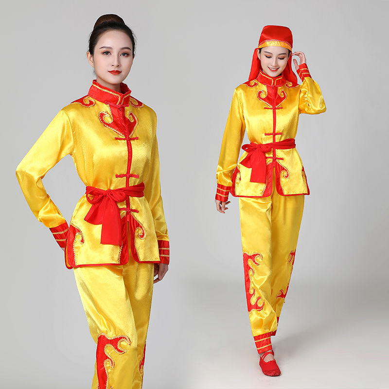 桢译打龙服表演服鼓服演出服装腰鼓服装舞龙服装舞狮衣服武术表演威风