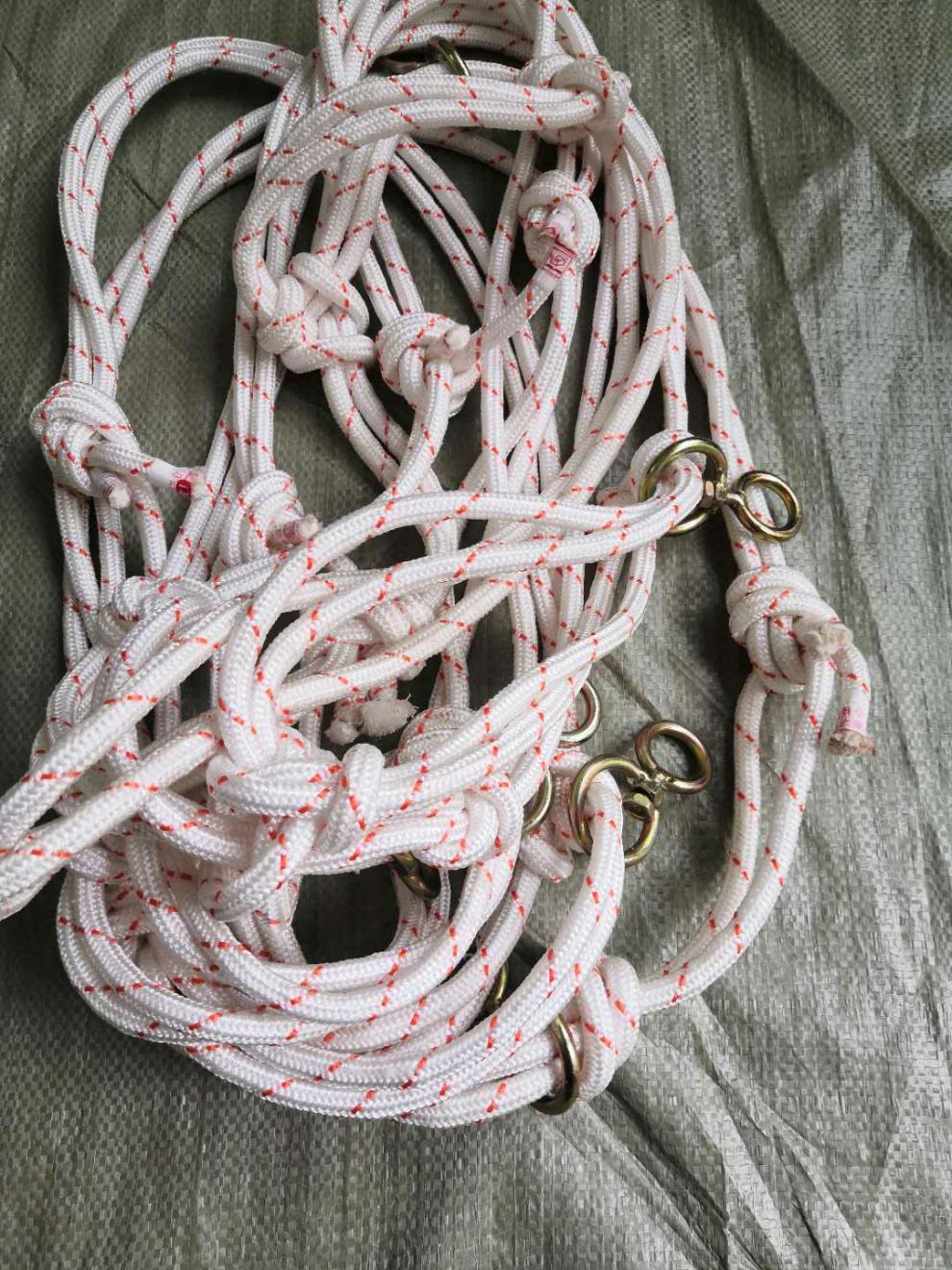 牛笼头套牛缰绳牛钢绳栓牛的绳子养牛场用套牛牛龙头手工1米牛脖套600