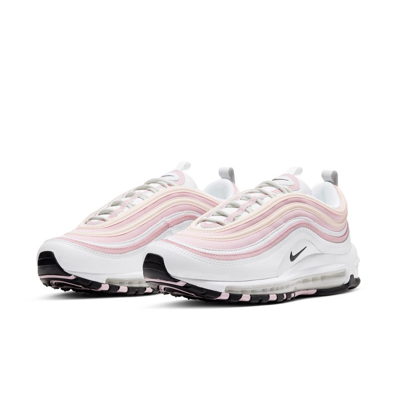 nike耐克airmax97女子弹头气垫运动休闲鞋ct6806921733米白彩虹渐变dd