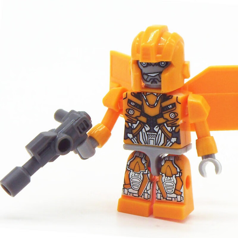 人仔 散货kreo酷垒变形玩具金刚电影版兼容拼装积木人仔 能量剑威震天