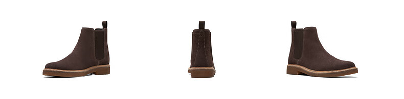 Clarks Artisan Series Men's Chelsea Boots British Style Slip-On Trendy Ankle Boots 11