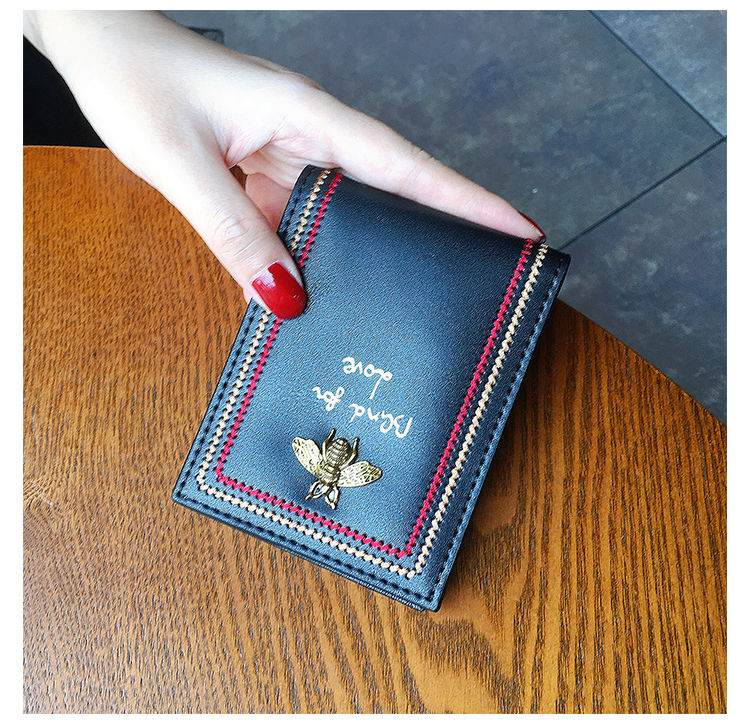 行驶证驾驶证皮套女真皮可爱女生时尚机动车卡包女超薄小巧精致潮 横