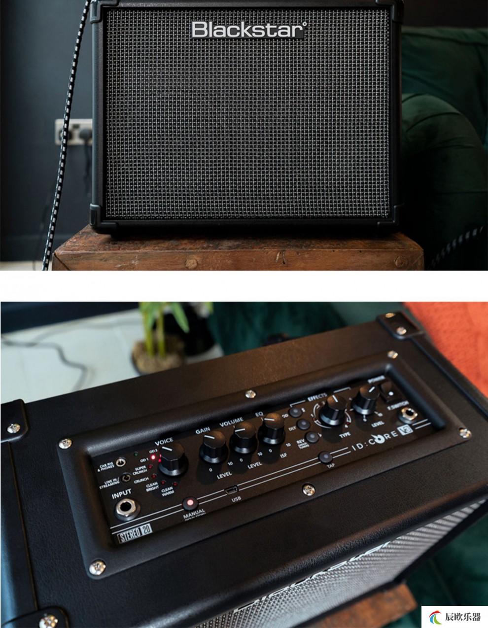 电吉他音箱 英国黑星blackstar fly3 mini便携贝司音箱多功能音响 fly