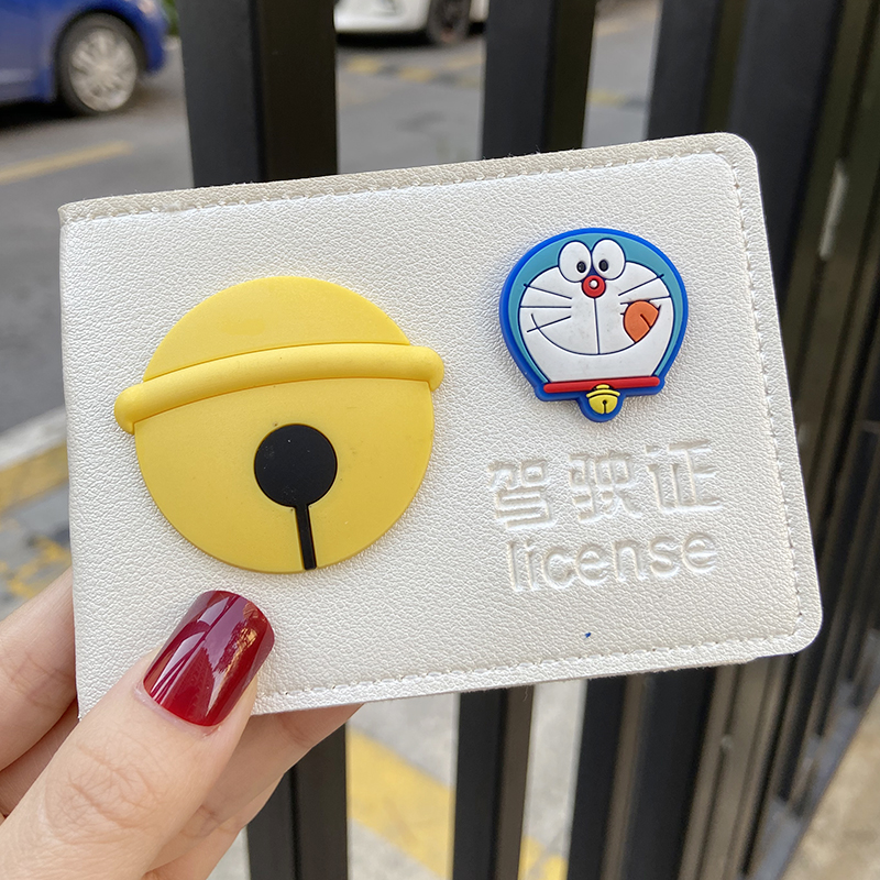 鹰姿 汽车驾驶证皮套女行驶证二合一卡通原创网红驾照保护套可爱女生