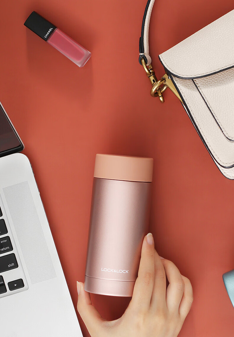 乐扣乐扣(lock&lock) 乐扣乐扣保温杯200ml不锈钢迷你口袋水杯女士